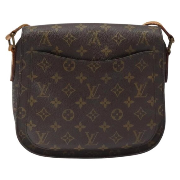 LOUIS VUITTON Monogram Monogram Saint Cloud GM Shoulder Bag M51242 Auth 122628 - Picture 2 of 16